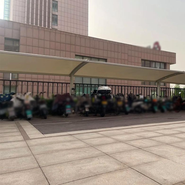 南宁膜结构电动车棚